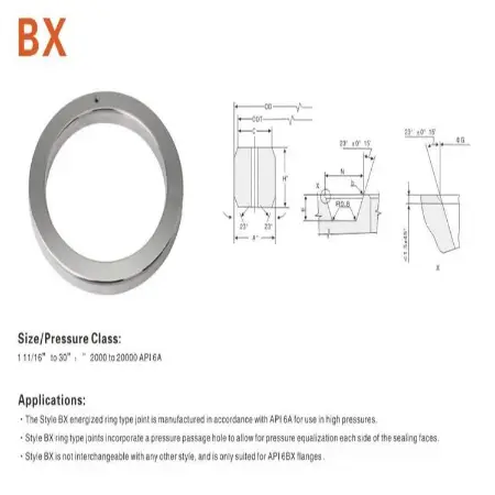 API 6A BX169 RTJ ring gaskets for oil and gas applications in the United Arab Emirates API 6A BX169 RTJ ring gaskets for oil and gas applications in the United Arab Emirates